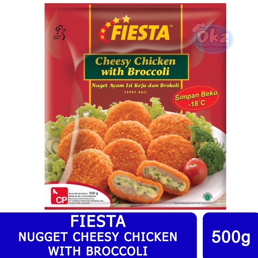 

FIESTA Cheesy Chicken With Brocolli [500gr]