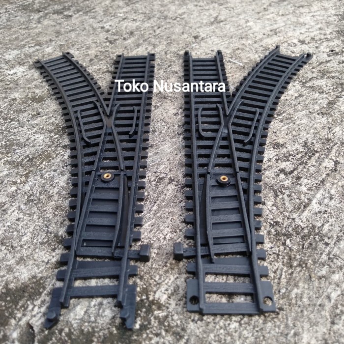 Wesel Standar Original Rail King Rel Miniatur