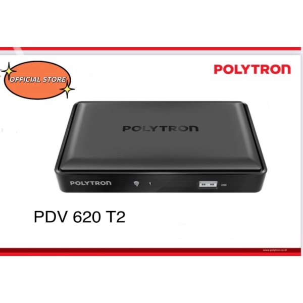 POLYTRON PDV 620T2 - NEW DIGITAL SET TOP BOX Berkualitas