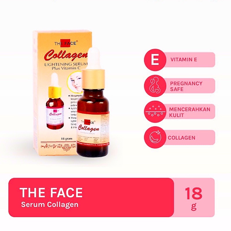 THE FACE COLLAGEN LIGHTENING SERUM VIT C