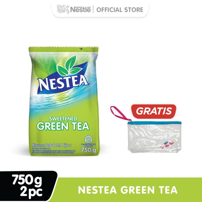 

NESTL - NESTEA GREEN TEA 750GR [2 PCS] - FREE POUCH