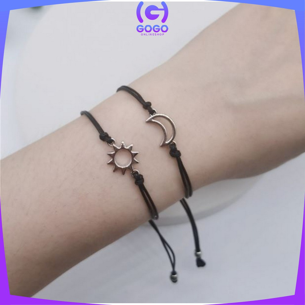 GOGO-K65 Gelang Tali Persahabatan Anyaman Korean Fashion Gelang BFF Gelang Pasangan Sahabat Gelang etnik