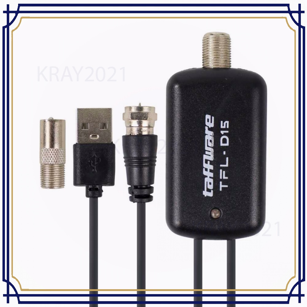 Penguat Sinyal Antena TV Amplifier Booster DVB-T2 TV381