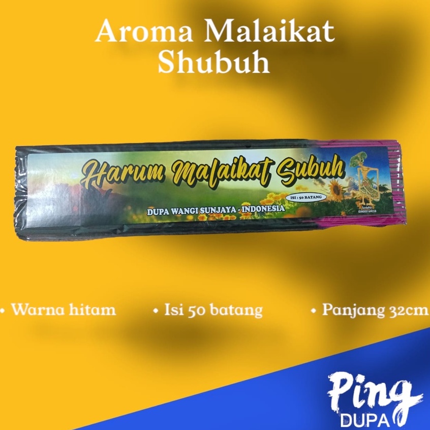 Dupa Timur Tengah Hio Harum Malaikat Subuh Isi 50 Batang