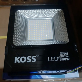 Lampu Sorot KOSS 300 Watt-Lampu Tembak Flood Light IP66 Putih 300 Watt