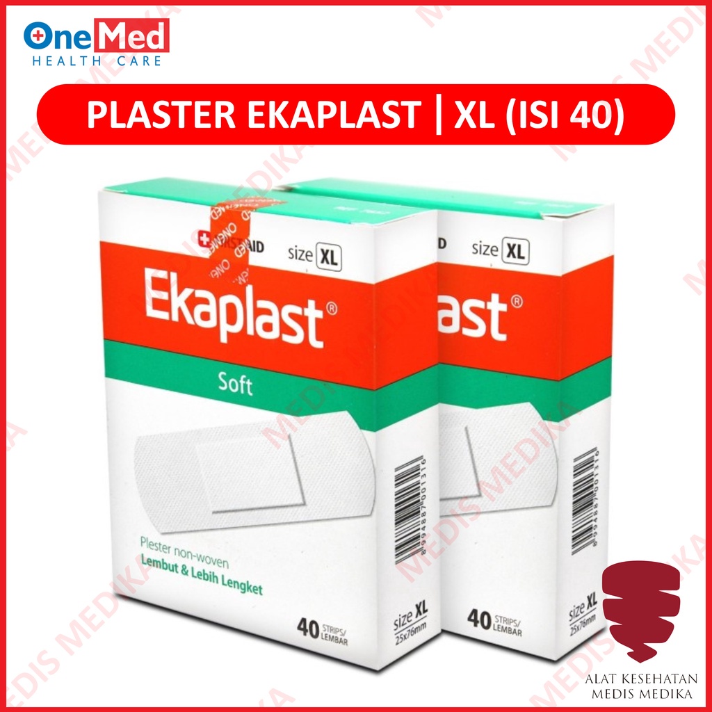 Ekaplast Plester Luka Darurat Non Woven Soft Onemed Peralatan P3K Box