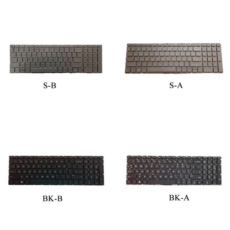 Btsg Original Layout Keyboard Laptop US Pengganti HP 15-DA 15-DB 15-DX 15-DA1005DX 15-DA0002DX Tanpa Bingkai