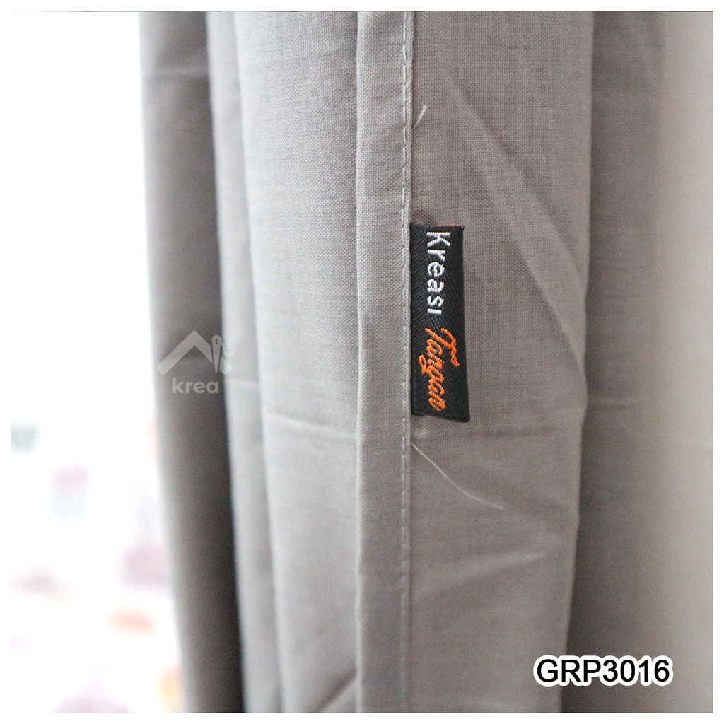 GORDEN JENDELA GORDYN PINTU TIRAI PENDEK PANJANG POLOS BAHAN KATUN CVC  - GRP3016