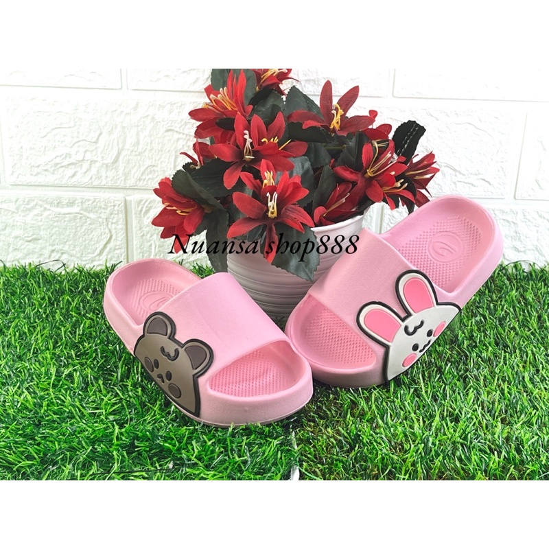 DULUX-386D Sandal Selop Anak Perempuan Motif Kelinci Beruang 24-29