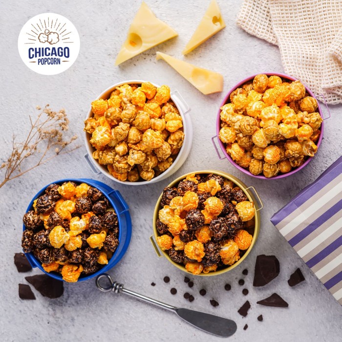 

Chicago Popcorn rasa Mix Large, 300 gr, Freshly made