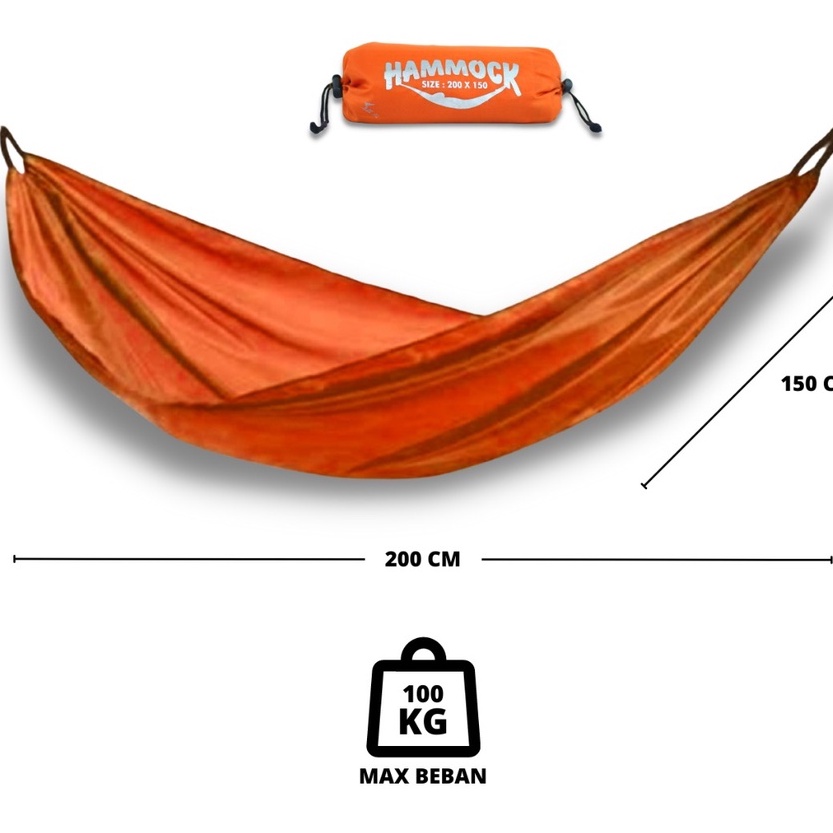 hammock singel ayunan 200x150 - ayunan gantung -  hammock ayunan camping - ayunan gantung dewas - ayunan hamock - hamook ayunan - hamock ayunan - hemok ayunan tebal kuat - hanmock ayunan gantung kuat