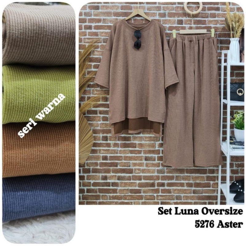 Setelan Celana Set Luna Oversize by Clarke