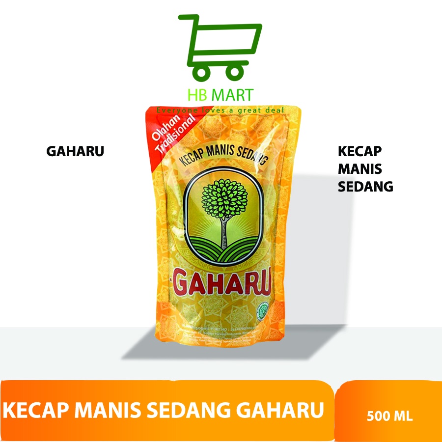 

KECAP MANIS SEDANG GAHARU 500 ML (POUCH)