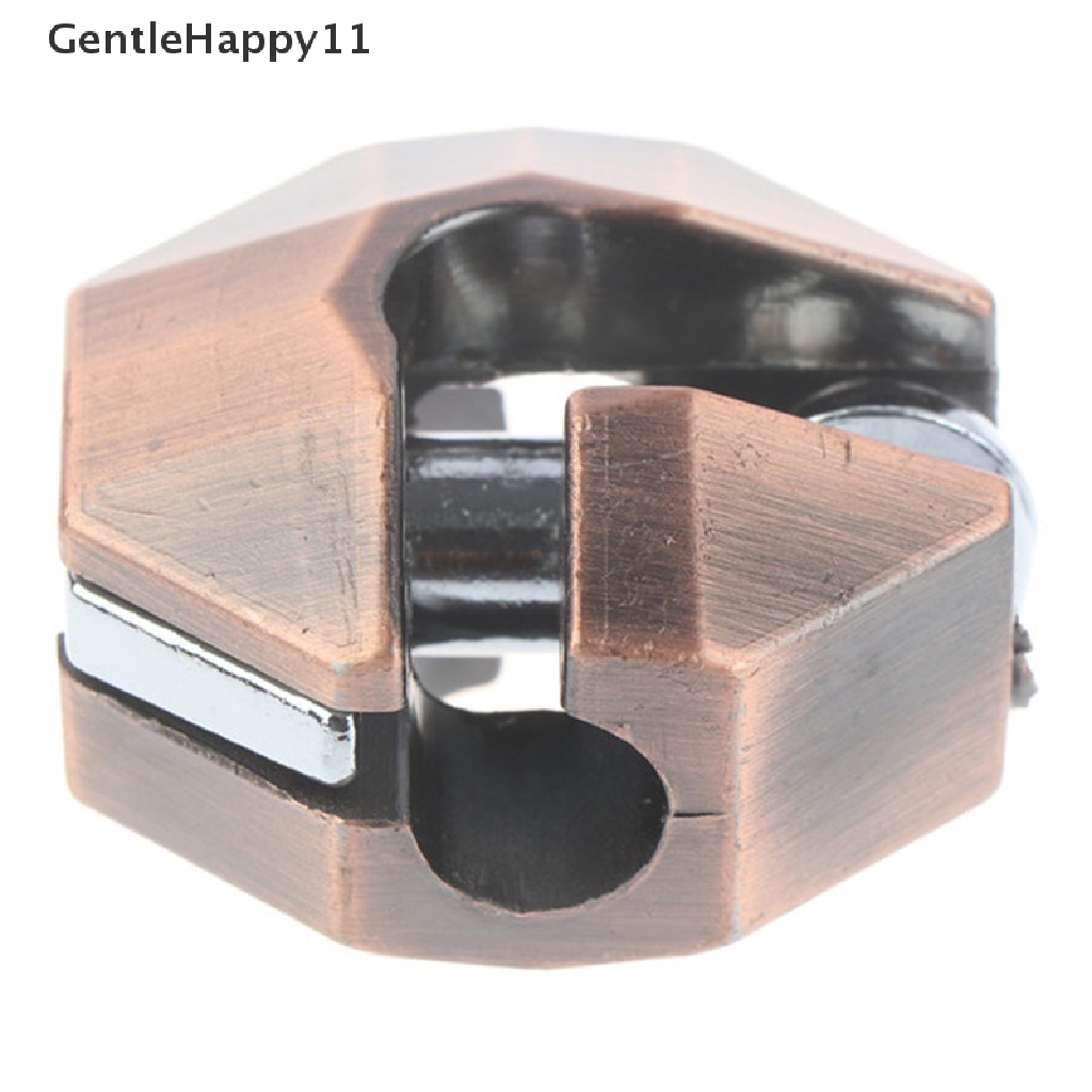 Gentlehappy Turtle Alloy Shell Lock Puzzle Klasik Metal Asah Otak Tes IQ Mainan id