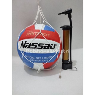 Bola Voli Nassau New Patriot ,Bola Voli Empuk. Bola Volley Pres Bonus Pompa. Bola Voli Anak Anak Berkualitas. Bola Voli Murah. Bola Volly. Bola Nassau Voly