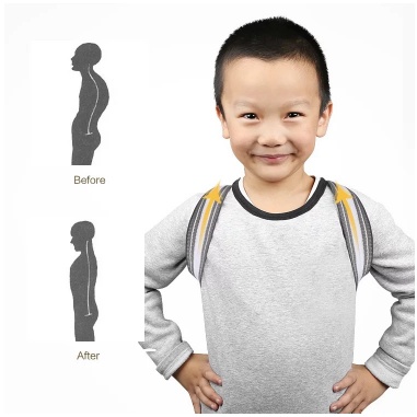 Body Harness Terapi Penyangga Punggung Penegak Tulang Belakang / Korset Smart Back Support Posture Corrector