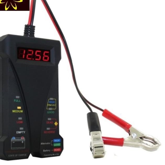 Alat Tester Aki -Aki Tester Digital Voltmeter Analyzer 12V