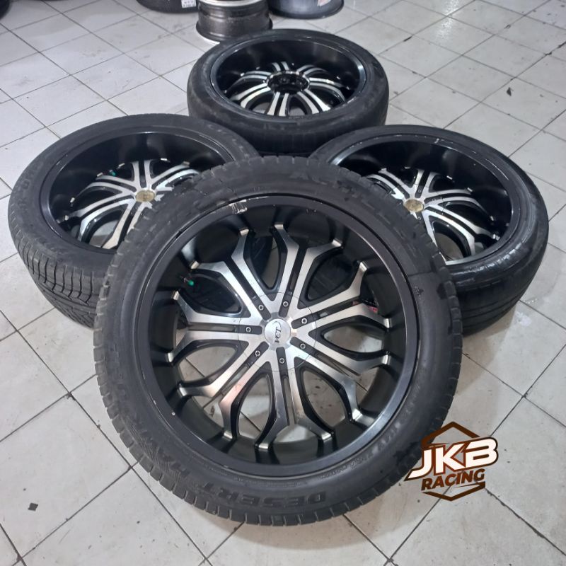 VELG RACING BUAT PAJERO FORTUNER R22 VELG ONLY TANPA BAN