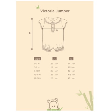 BAMBOO AND BUB SET VICTORIA JUMPER / JUMPER BAYI DAN ANAK