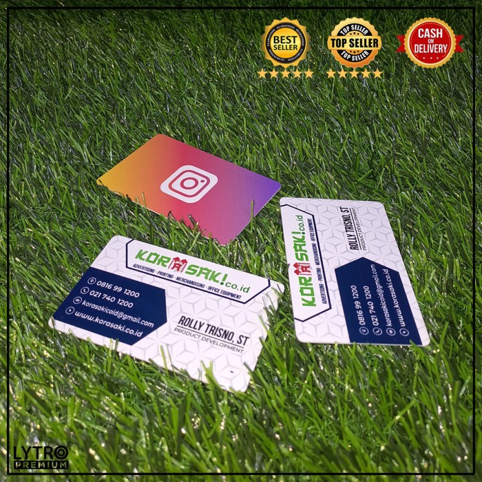 Rfid Kartu Nama Digital - Kartu Nama Nfc - Rfid Icustom Bisa Untuk Id Card