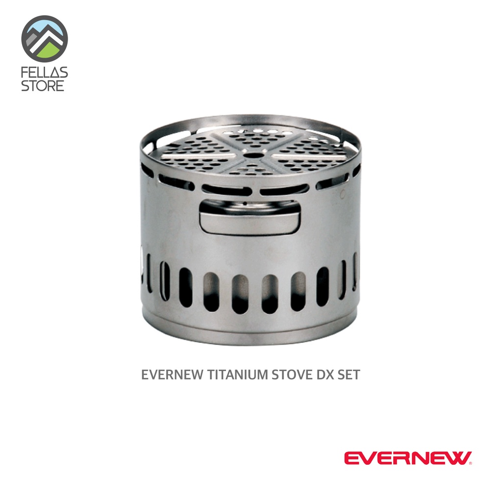 Evernew Titanium Stove DX Set