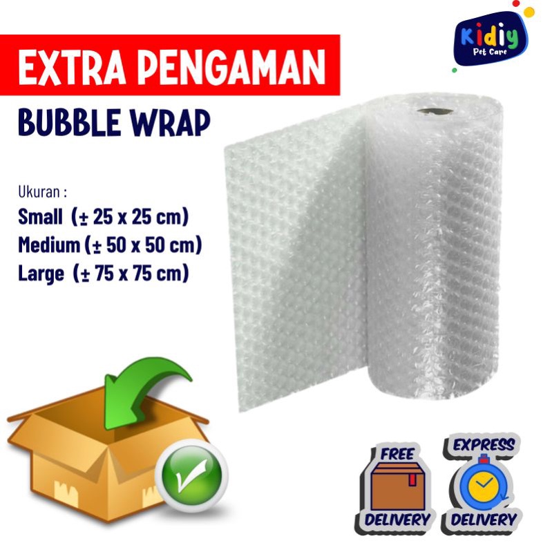 

Bubble Wrap Extra Pengaman Packing