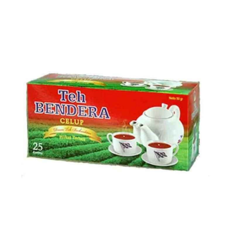 

TEH CELUP BENDERA 25 SACHET