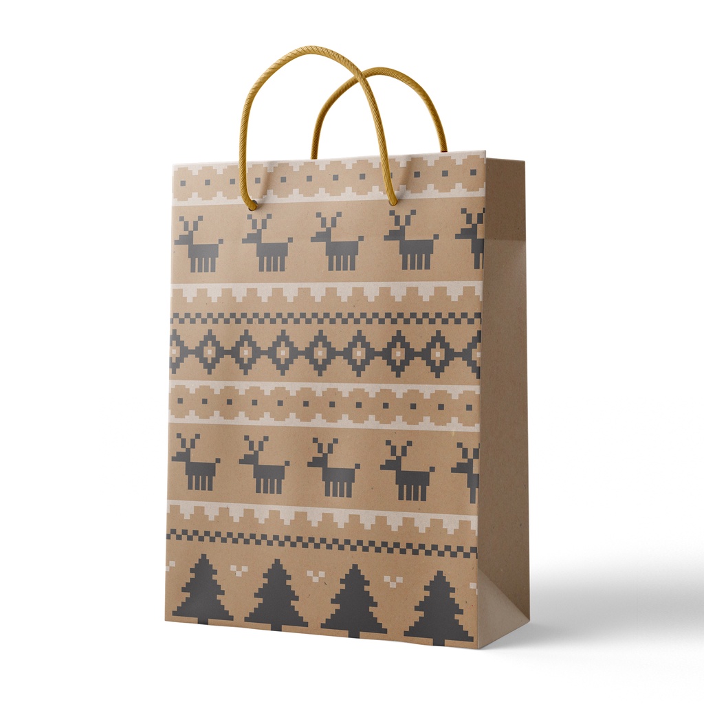 

Capricorn Design Paper Bag - Christmas Natal SBCM 053