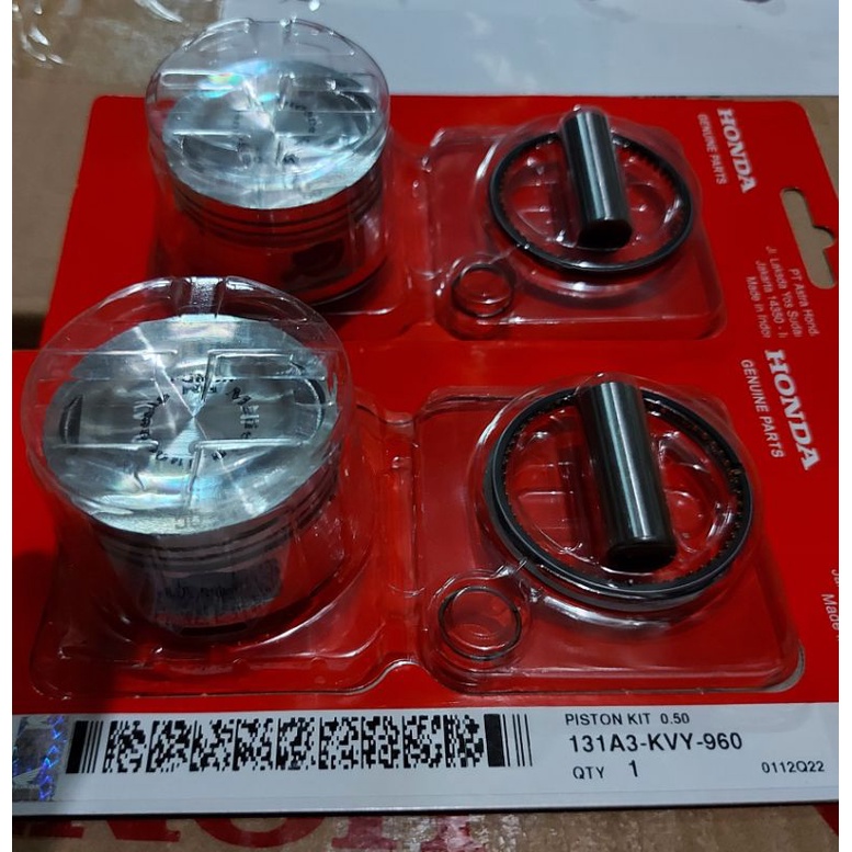 Piston kit KVY honda beat karbu OS 50 original