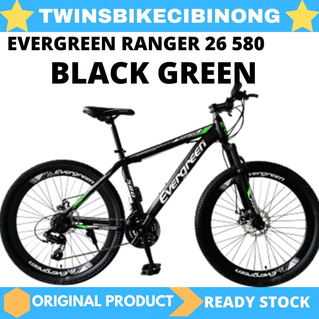 [EKA JAAYA SEPEDA] Sepeda Gunung MTB 26 inc Evergreen 580 DAN 570 3 x 8 speed