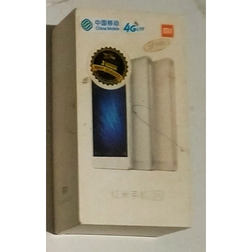 kotak dos dosbook xiaomi redmi 3x kondisi bekas