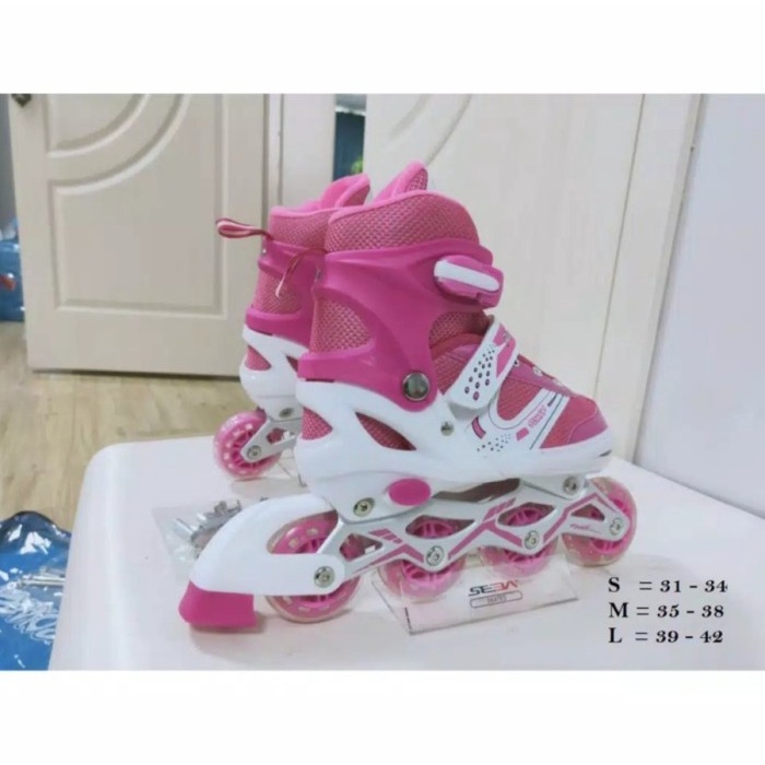 SEPATU RODA ANAK POWER INLINE SKATE / POWER ROLLER SKATE / SEPATU RO / SEPATU RODA ANAK POWER INLINE