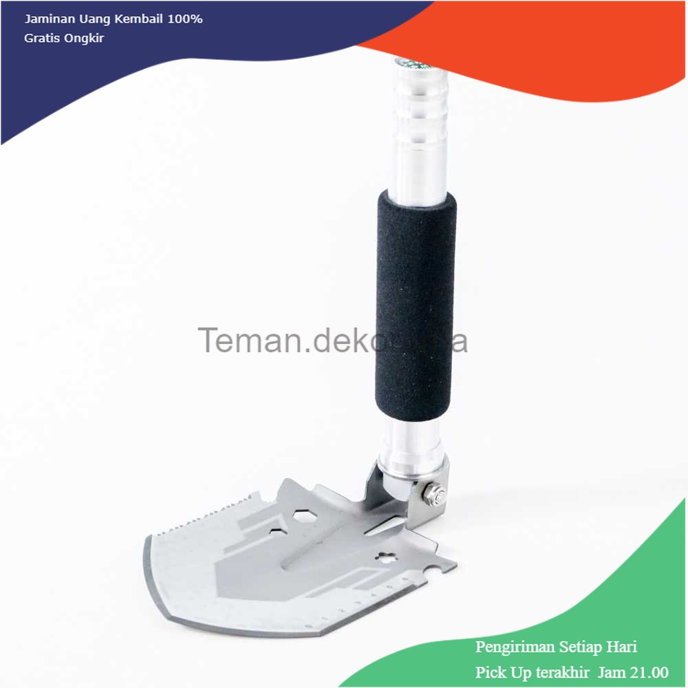 TD-PR2 Sekop Tactical Self Defense Pisau Kompas Bottle 35.5 cm - DW-45120