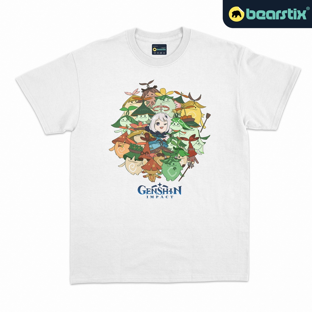 BEARSTIX - Tshirt Aranara - Baju Gamers - Tshirt Genshin Impact - Kaos Unisex
