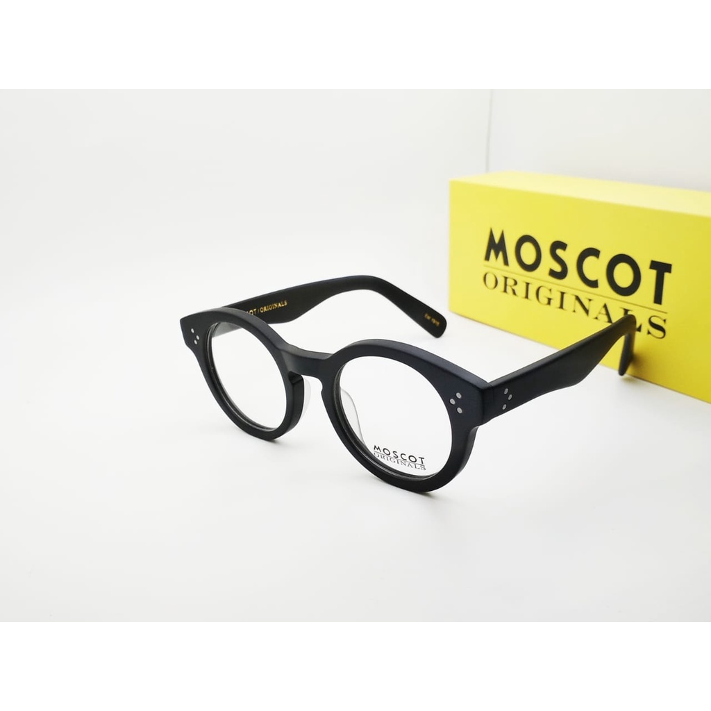 NEW FRAME KACAMATA MOSCOT GRUNYA BLACK DOFF Size (45-23-150) FULLSET