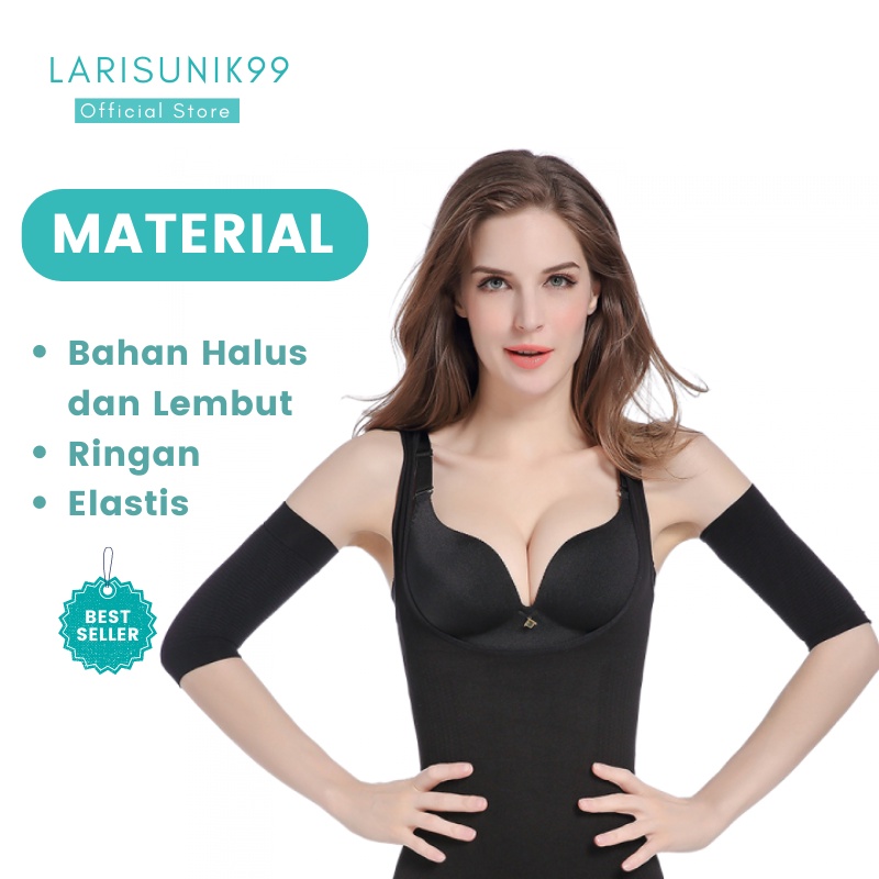 Korset Pengecil Lengan Slimming Calorie Off Arm Underwear Korset Lengan Alat Pelangsing