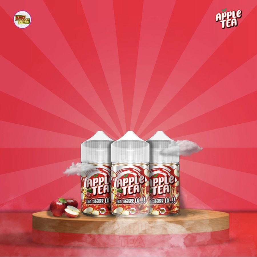 Jual Apple Tea Segerrr Lo 60ML by Kaki Lima Liquid Shopee Indonesia