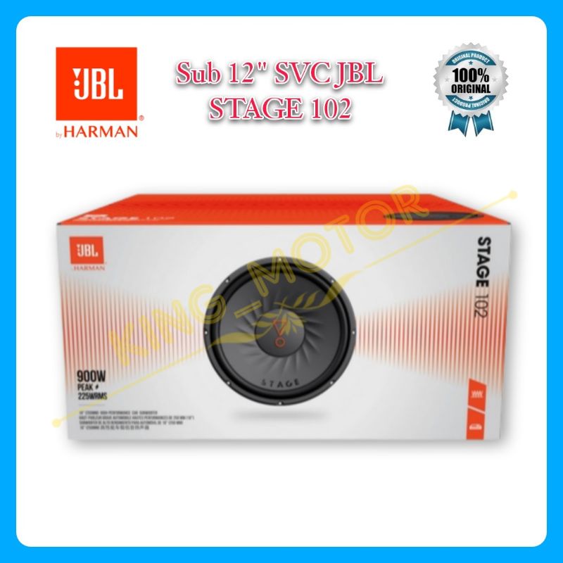 Subwoofer 10 inch Single Voice Coil JBL Stage 102