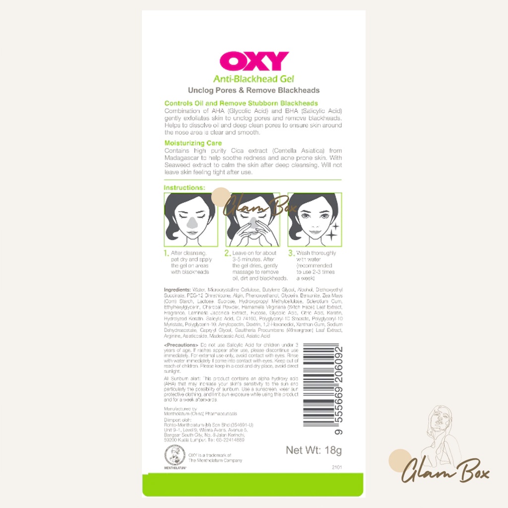 Oxy Anti Blackhead Gel