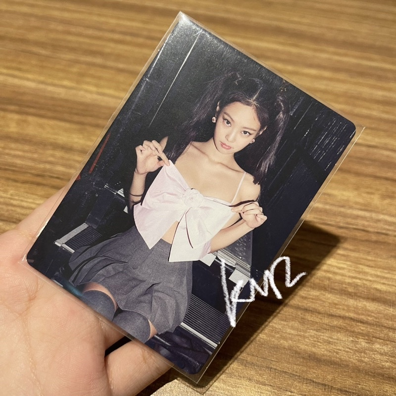 BLACKPINK JENNIE OSAKA DAY 1 PHOTOCARD