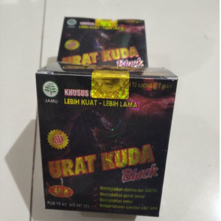URAT KUDA BLACK 10X tahan lama