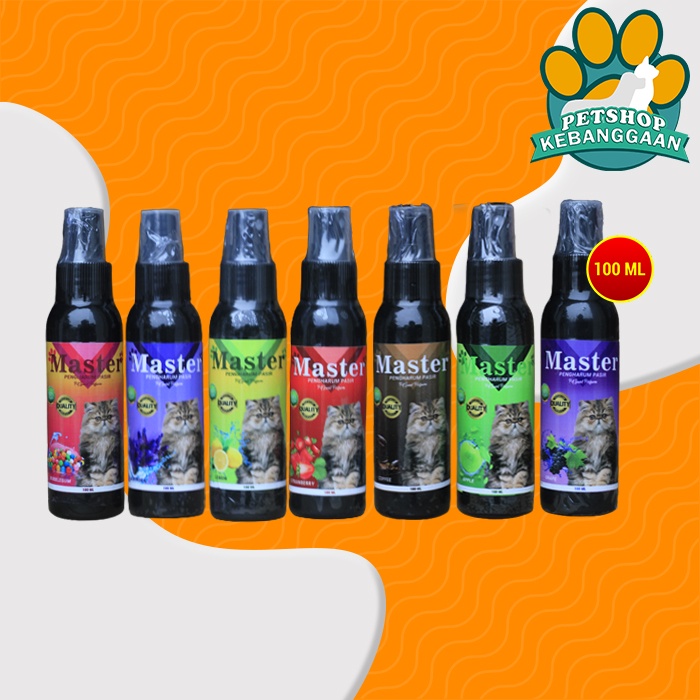 Parfum Pengharum Pasir Kucing Master Cat Litter Parfum 100 ML