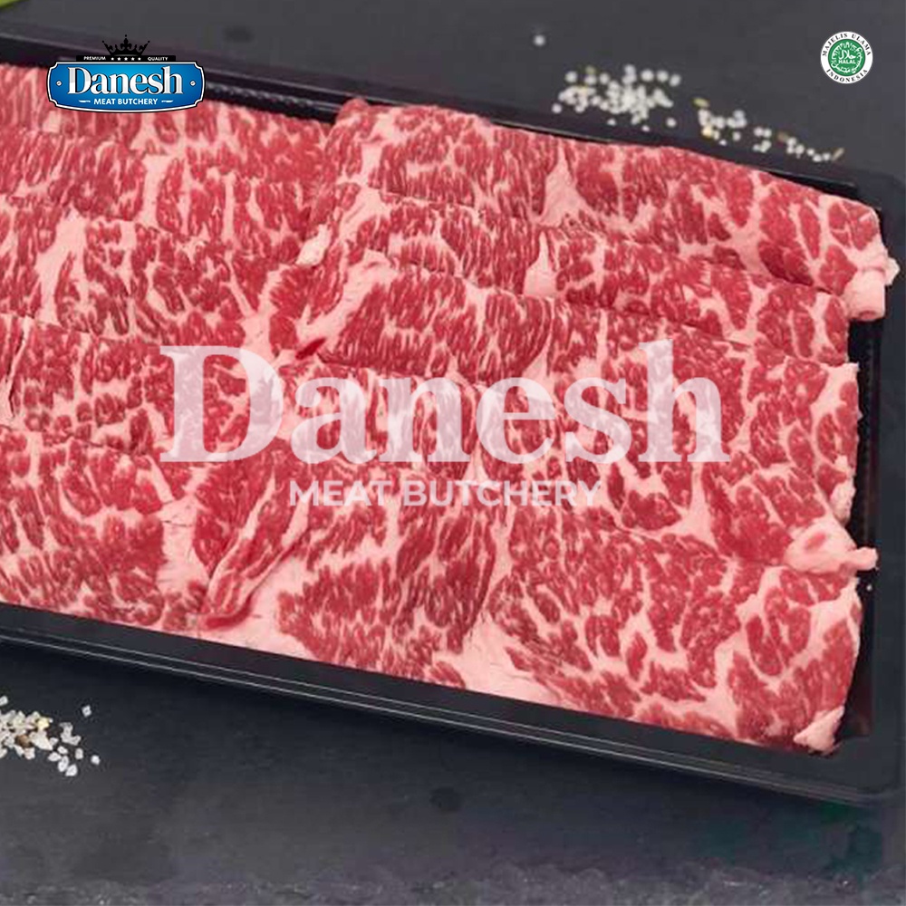 Jual Daging Wagyu Slice MB 89 Beef Wagyu Slice Makanan Beku Frozen Food ...