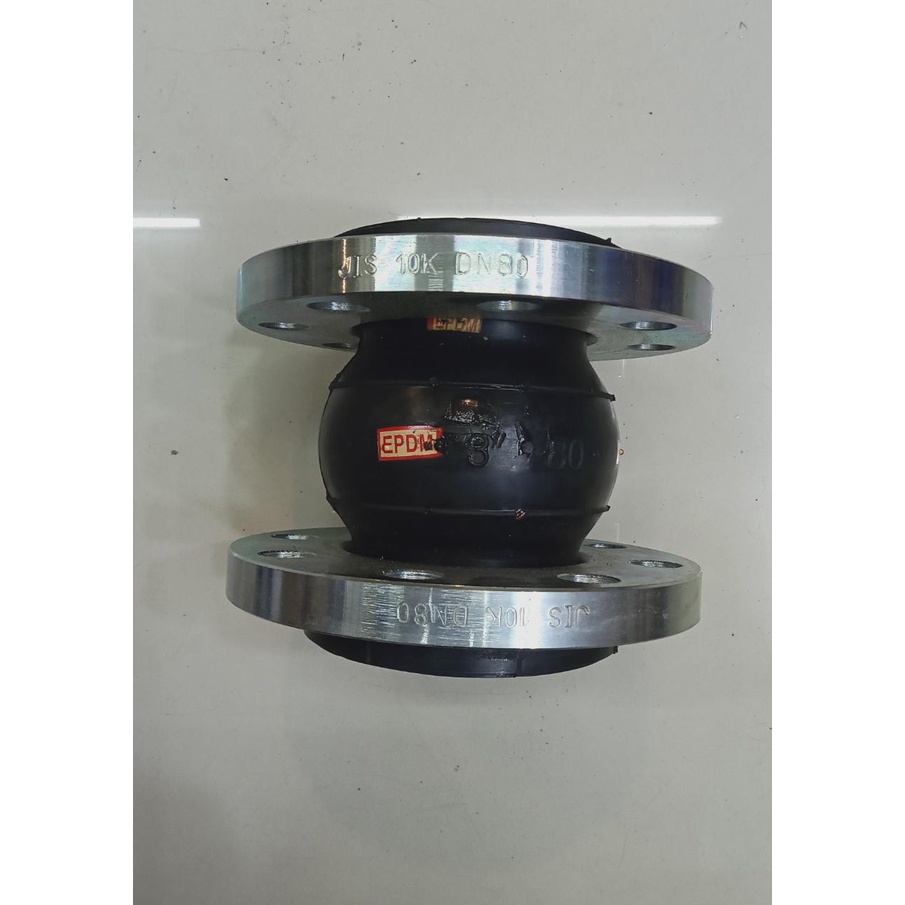 Flexible Rubber Joint Flange 3&quot; Single JIS 10K Merk HQ