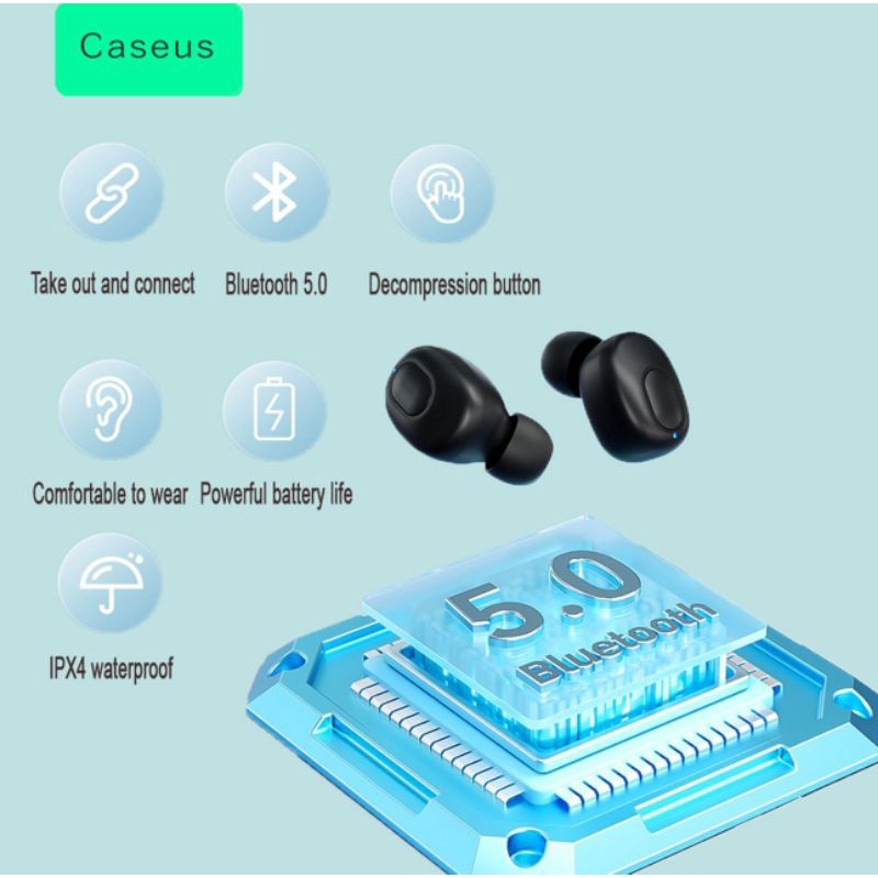 Caseus W-M01 ( Wonder M01 ) Bluetooth 5.0 TWS Noise Reduction Earbuds