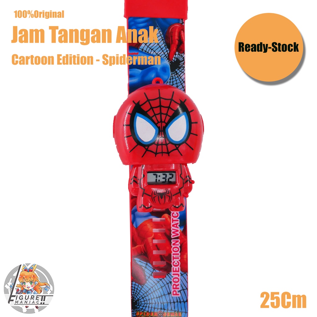 Jam Tangan Anak - Slide Up Edition Superhero &amp; Unicorn Edition Premium Import