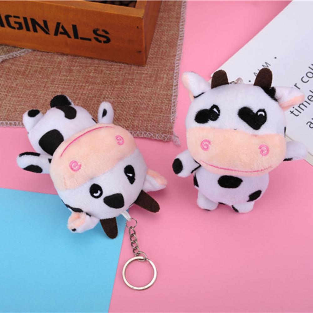 BONEKA SAPI - Gantungan Aksesoris Tas Ransel Selempang Slingbag ToteBag Wanita Murah Lucu Kpop