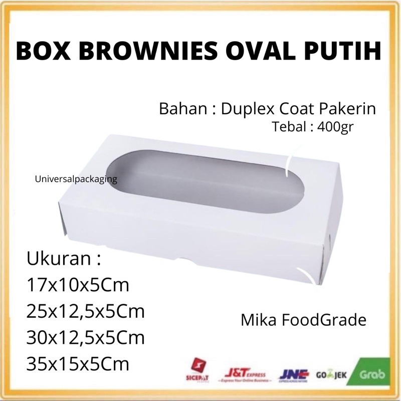

[ 10 PCS ] Dos DUPLEX POLOS BROWNIES Tinggi 5 cm | Tebal 350Gr