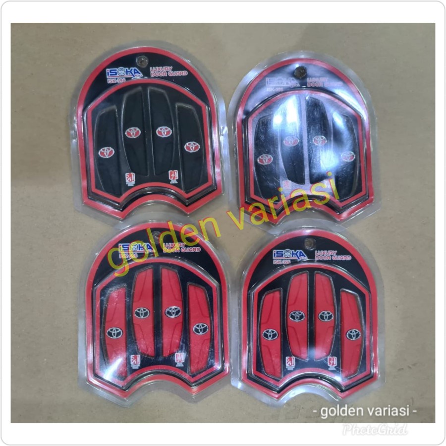 Door Guard Doorguard Pelindung Pintu Mobil Logo Toyota All New Rush