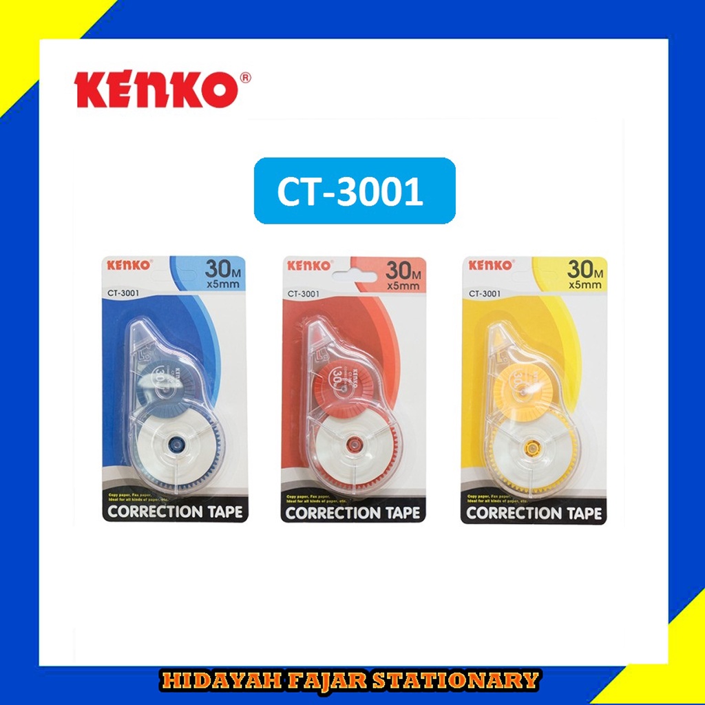 

CORRECTION TAPE - PITA KOREKSI - KENKO CT-3001